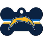 Load image into Gallery viewer, San Diego Chargers NFL Pet ID Tag - Large Bone
