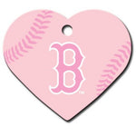Load image into Gallery viewer, Boston Red Sox MLB Pet ID Tag - Large Heart
