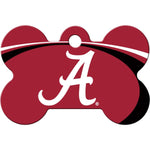 Load image into Gallery viewer, Alabama Crimson Tide NCAA Pet ID Tag - Large Bone
