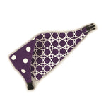 Load image into Gallery viewer, Uptown Pups Reversible Bandana - Purple - Uptown Pups
