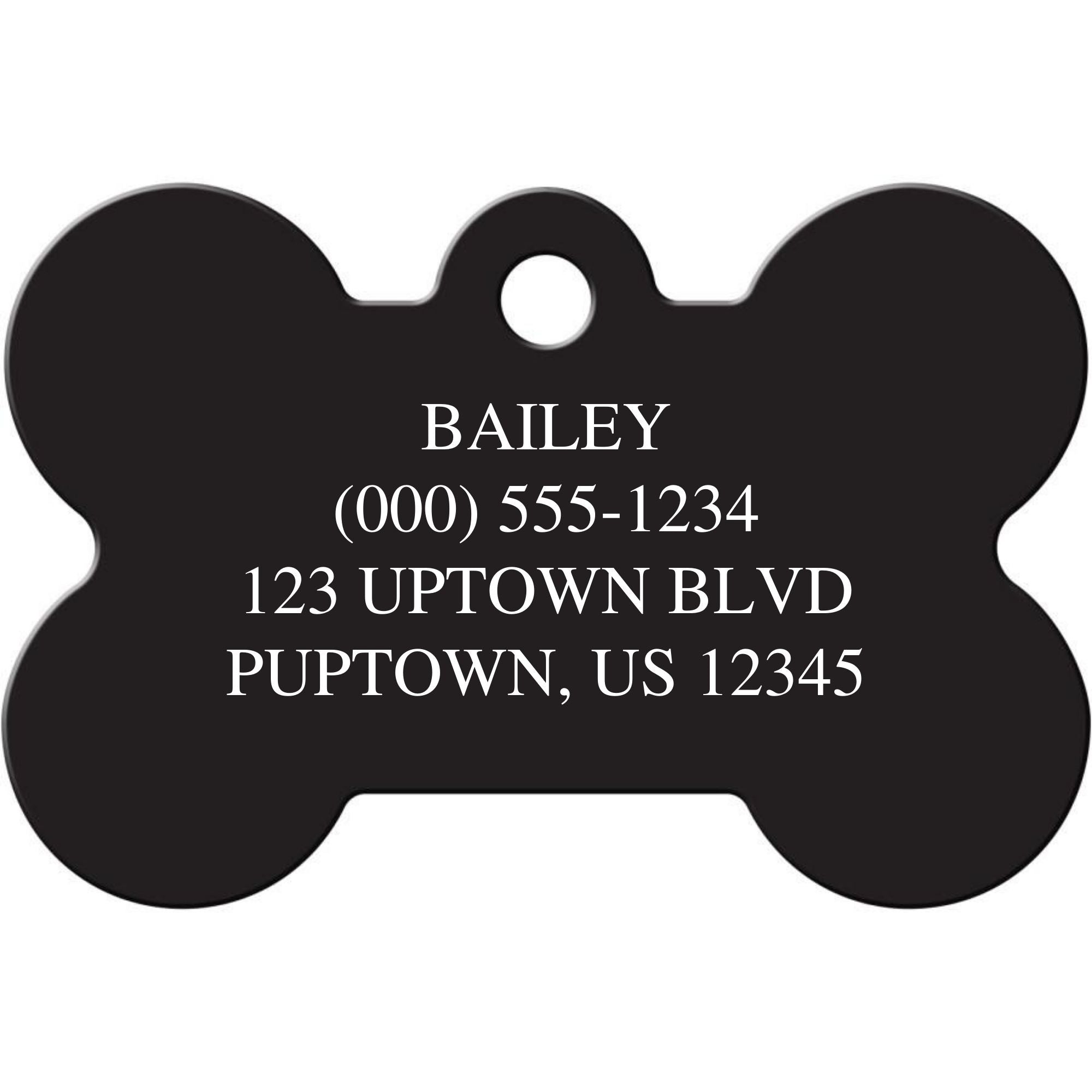 Buffalo Bills NFL Pet ID Tag - Large Bone