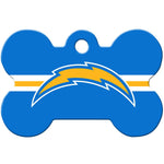 Load image into Gallery viewer, San Diego Chargers NFL Pet ID Tag - Large Bone

