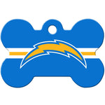 Load image into Gallery viewer, San Diego Chargers NFL Pet ID Tag - Large Bone
