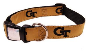 NCAA Dog Collar Georgia Tech Yellow Jackets - Uptown Pups