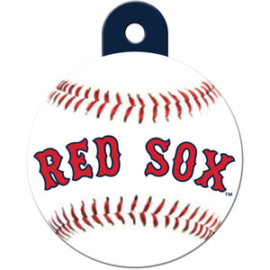 Boston Red Sox MLB Pet ID Tag - Large Circle