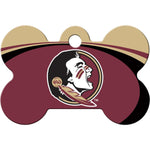 Load image into Gallery viewer, Florida State Seminoles NCAA Pet ID Tag - Large Bone
