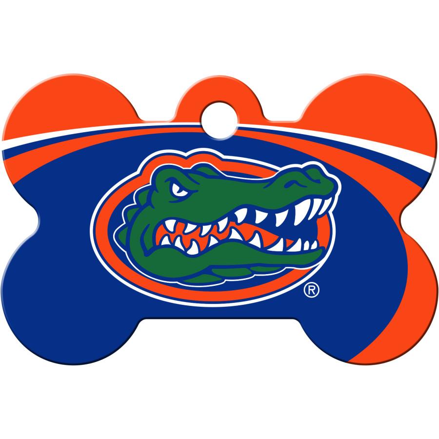 Florida Gators NCAA Pet ID Tag - Large Bone