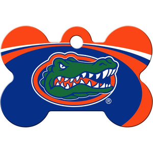 Florida Gators NCAA Pet ID Tag - Large Bone