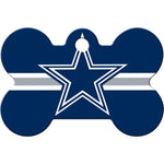 Load image into Gallery viewer, Dallas Cowboys NFL Pet ID Tag - Large Bone
