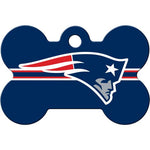 Load image into Gallery viewer, New England Patriots NFL Pet ID Tag - Large Bone
