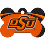 Load image into Gallery viewer, Oklahoma State Cowboys NCAA Pet ID Tag - Large Bone
