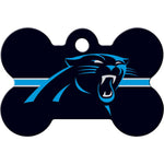 Load image into Gallery viewer, Carolina Panthers NFL Pet ID Tag - Large Bone
