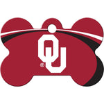 Load image into Gallery viewer, Oklahoma Sooners  NCAA Pet ID Tag - Large Bone
