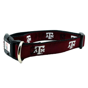 Texas A&M Aggies Premium NCAA Dog Collar