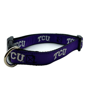 TCU Horned Frogs Premium NCAA Dog Collar