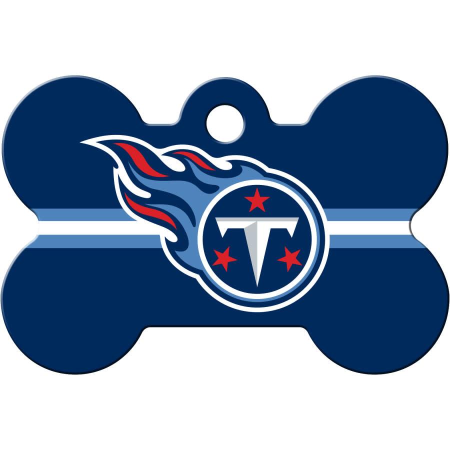 Tennessee Titans NFL Pet ID Tag - Large Bone