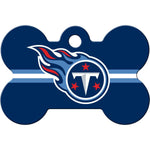 Load image into Gallery viewer, Tennessee Titans NFL Pet ID Tag - Large Bone

