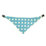 Load image into Gallery viewer, Uptown Pups Reversible Bandana – Baby Blue Houndstooth - Uptown Pups
