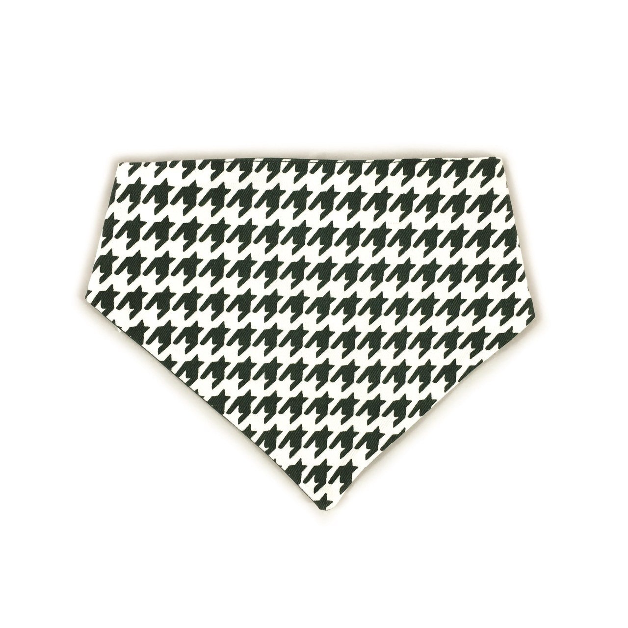 Uptown Pups Reversible Bandana - Dark Green - Uptown Pups
