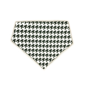 Uptown Pups Reversible Bandana - Dark Green - Uptown Pups