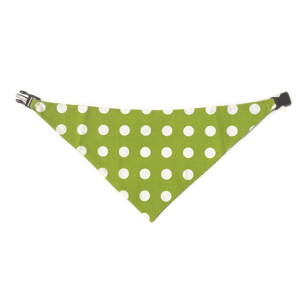 Uptown Pups Reversible Bandana - Lime Green Chevron - Uptown Pups