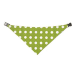 Load image into Gallery viewer, Uptown Pups Reversible Bandana - Lime Green Chevron - Uptown Pups
