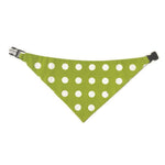 Load image into Gallery viewer, Uptown Pups Reversible Bandana - Lime Green Houndstooth - Uptown Pups
