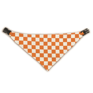 Uptown Pups Reversible Bandana - Orange - Uptown Pups