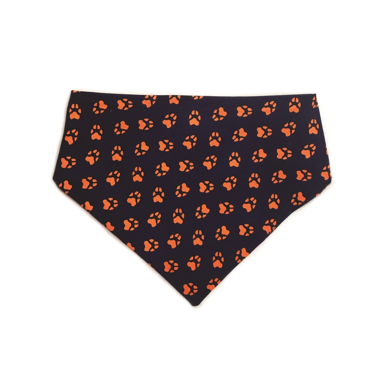 Uptown Pups Reversible Bandana - Blue & Orange - Uptown Pups