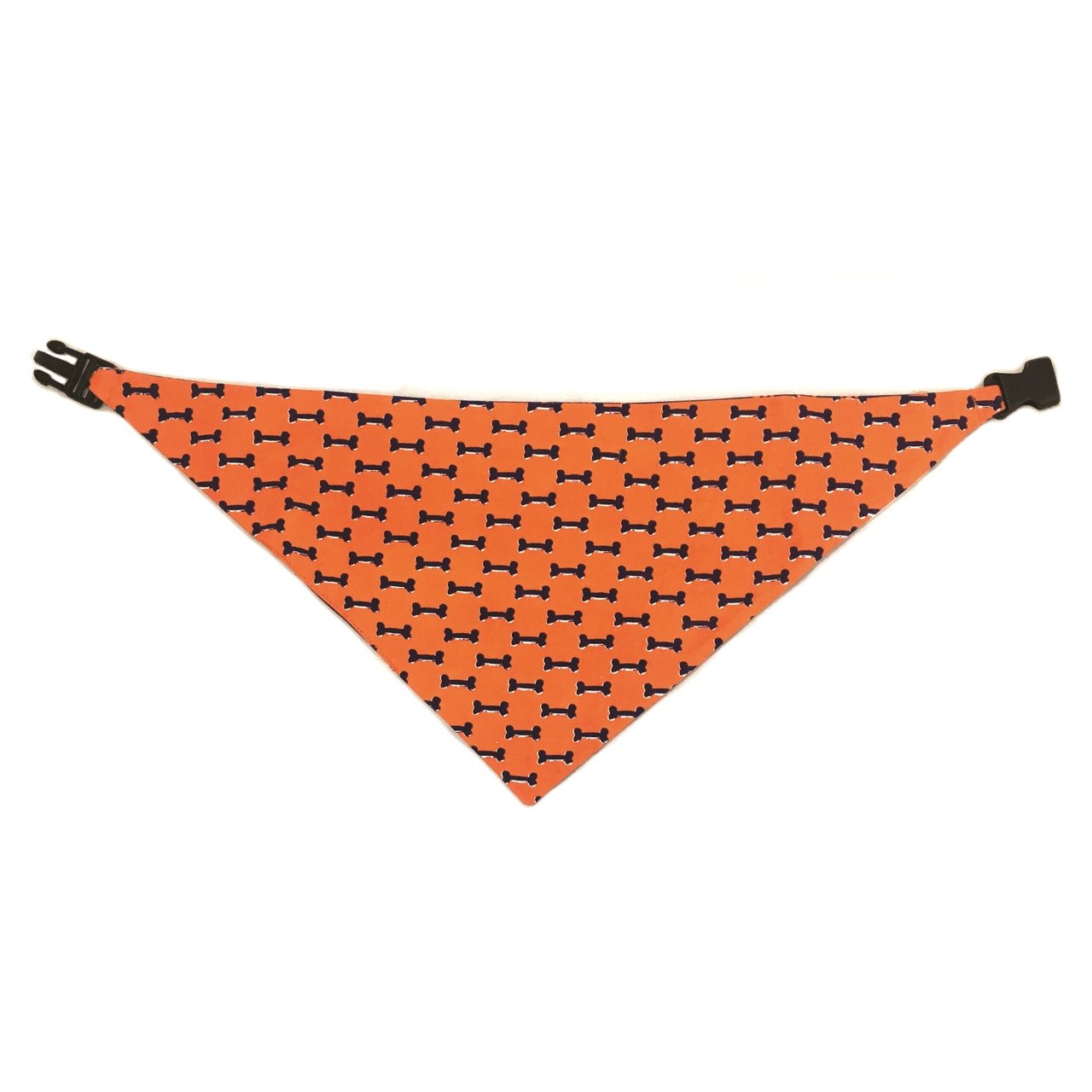 Uptown Pups Reversible Bandana - Blue & Orange - Uptown Pups