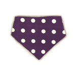 Load image into Gallery viewer, Uptown Pups Reversible Bandana - Purple - Uptown Pups
