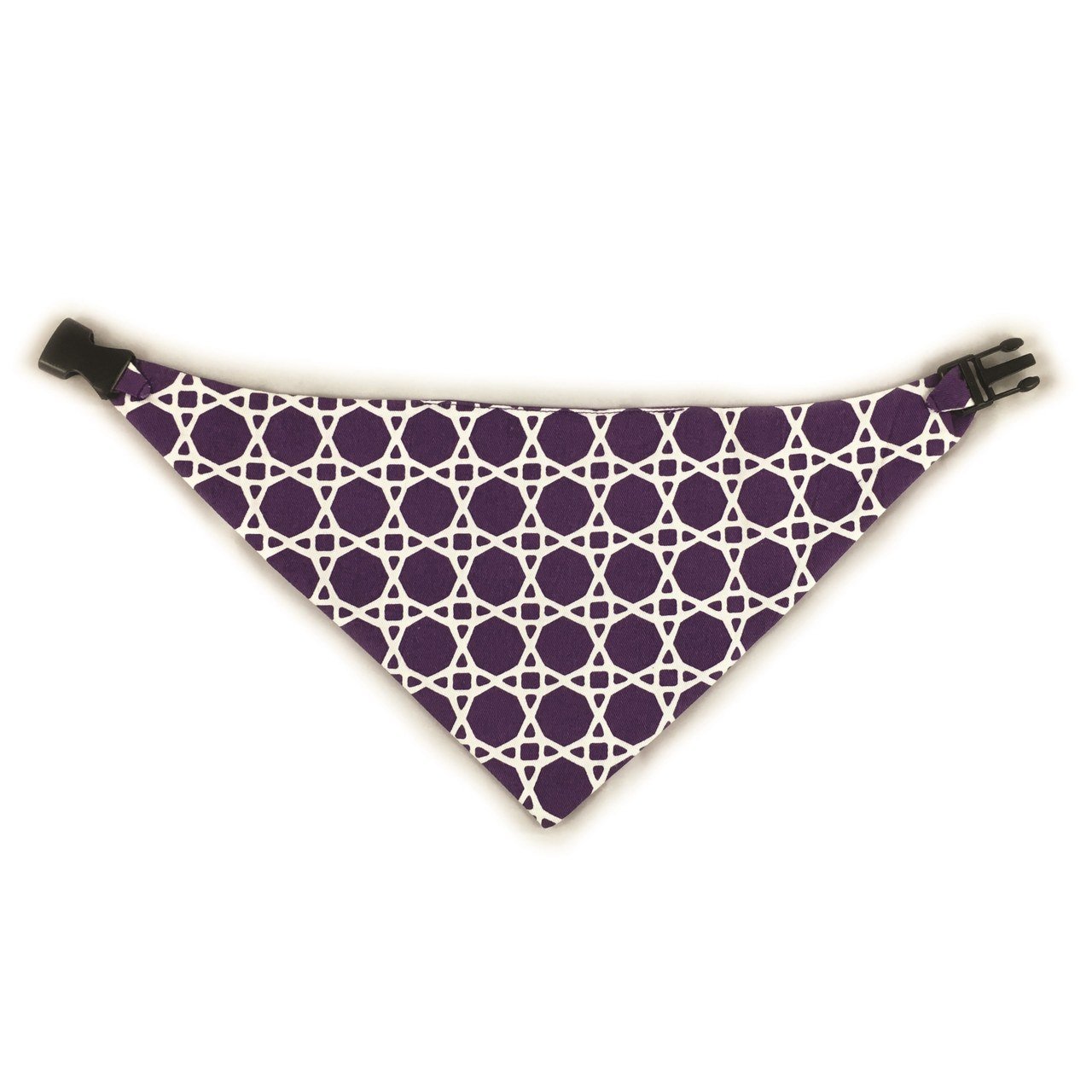 Uptown Pups Reversible Bandana - Purple - Uptown Pups