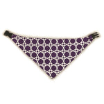 Load image into Gallery viewer, Uptown Pups Reversible Bandana - Purple - Uptown Pups
