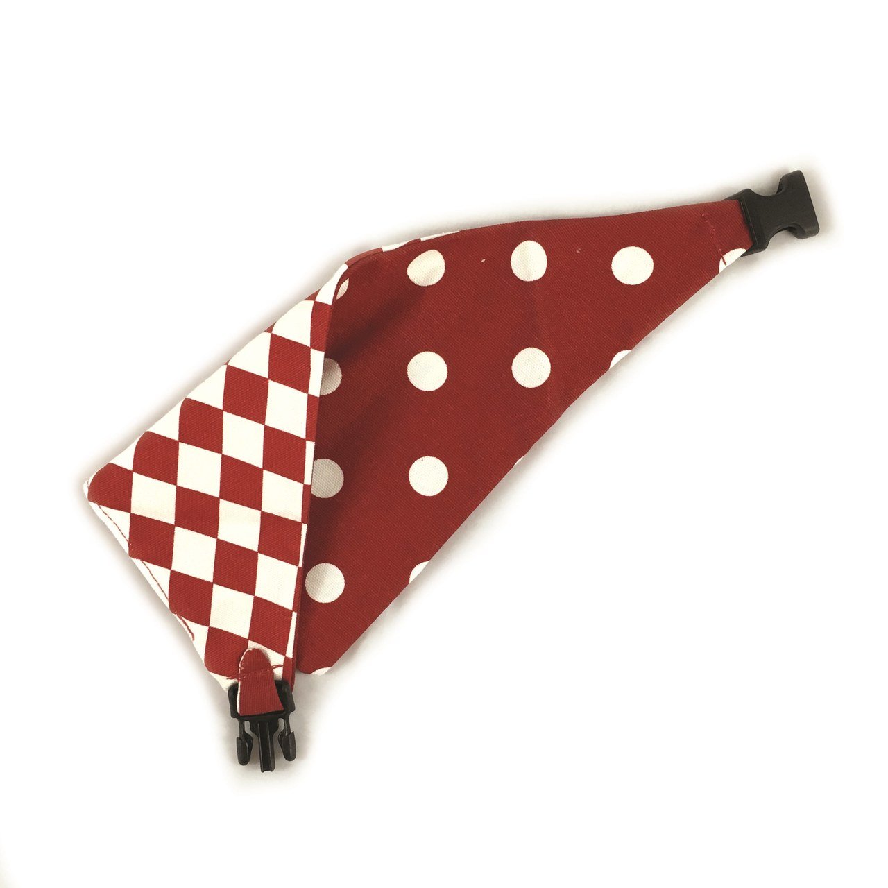 Uptown Pups Reversible Bandana - Red - Uptown Pups