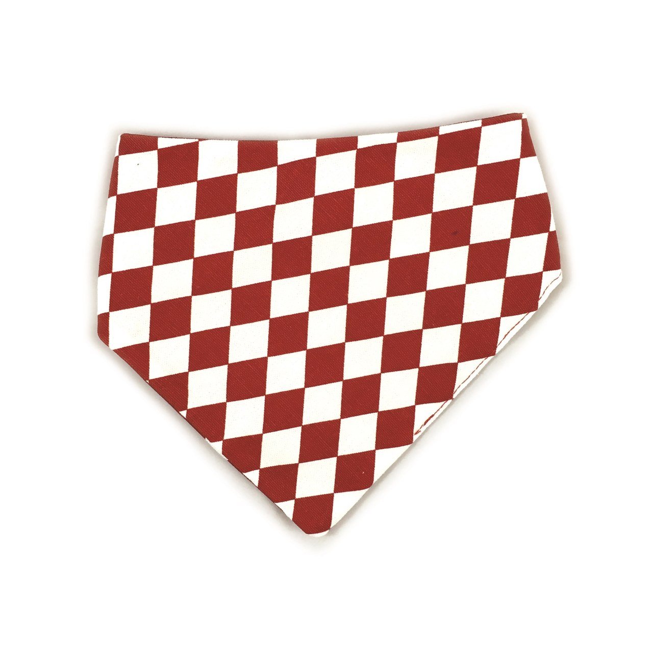 Uptown Pups Reversible Bandana - Red - Uptown Pups