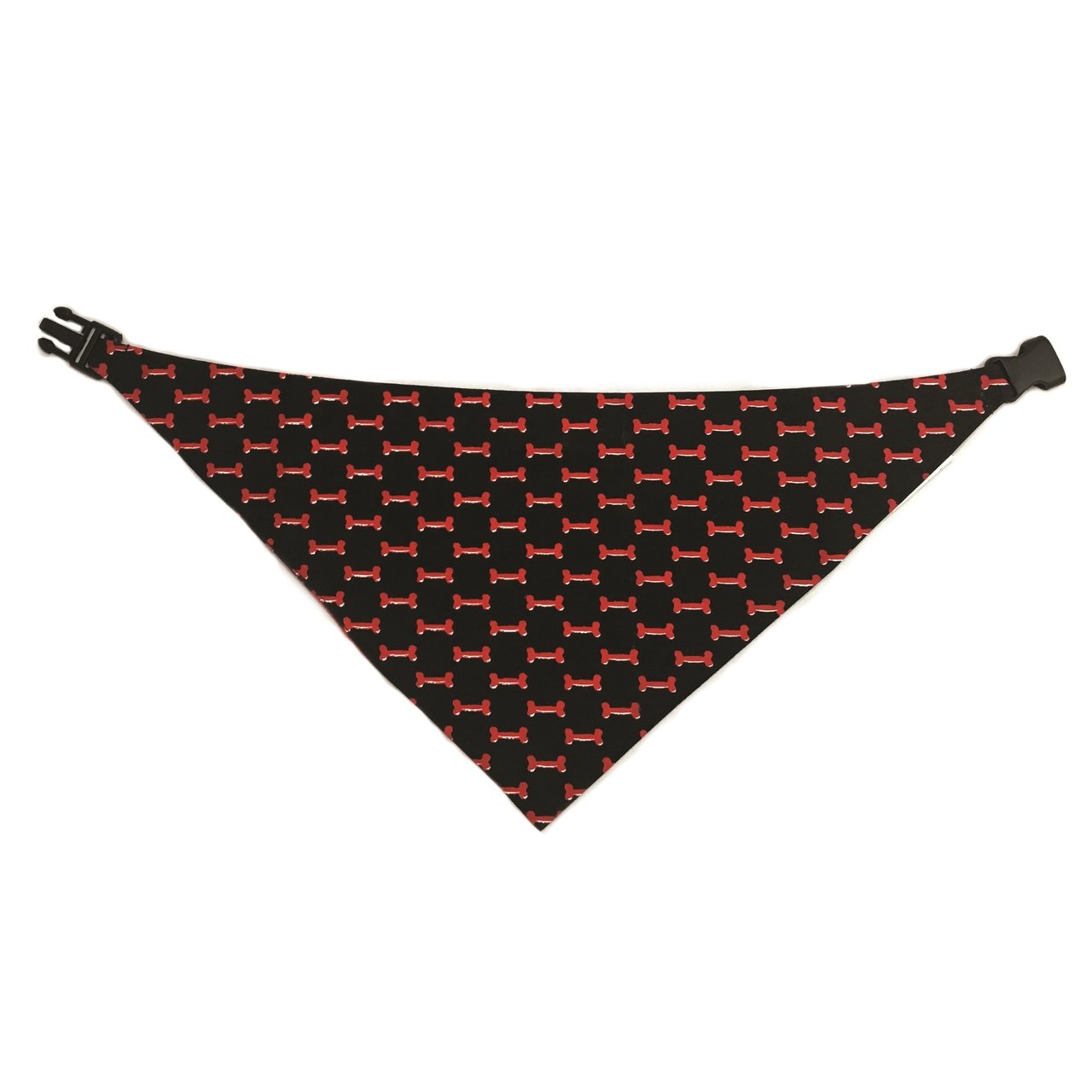 Uptown Pups Reversible Bandana - Red & Black - Uptown Pups