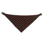 Load image into Gallery viewer, Uptown Pups Reversible Bandana - Red &amp; Black - Uptown Pups
