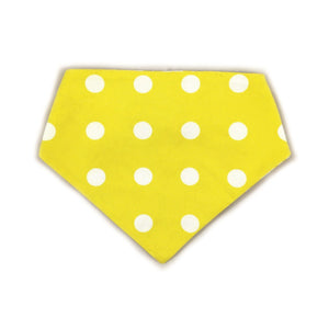 Uptown Pups Reversible Bandana - Yellow - Uptown Pups