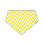 Load image into Gallery viewer, Uptown Pups Reversible Bandana - Yellow - Uptown Pups
