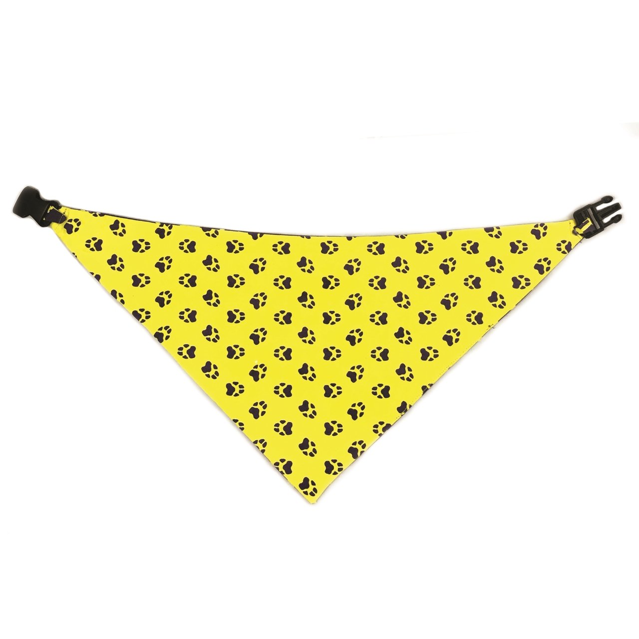 Uptown Pups Reversible Bandana - Yellow & Purple - Uptown Pups