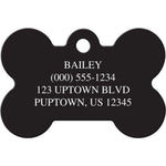Load image into Gallery viewer, Smiley Face Pet ID Tag - Large Bone
