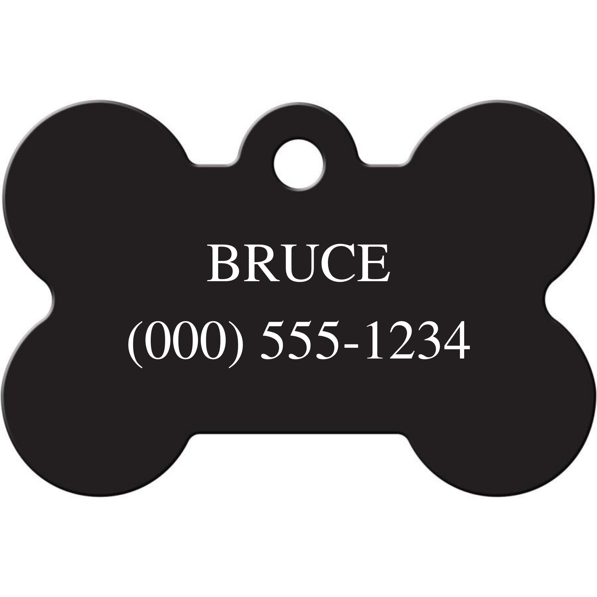 Batman Pet ID Tag - Large Bone