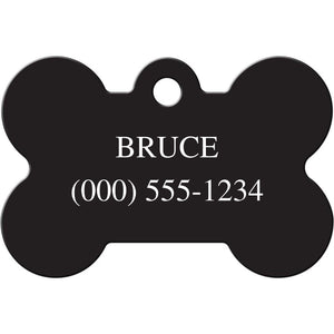 Batman Pet ID Tag - Large Bone