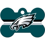 Load image into Gallery viewer, Philadelphia Eagles NFL Pet ID Tag - Large Bone - Uptown Pups
