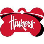 Load image into Gallery viewer, Nebraska Corn Huskers NCAA Pet ID Tag - Large Bone
