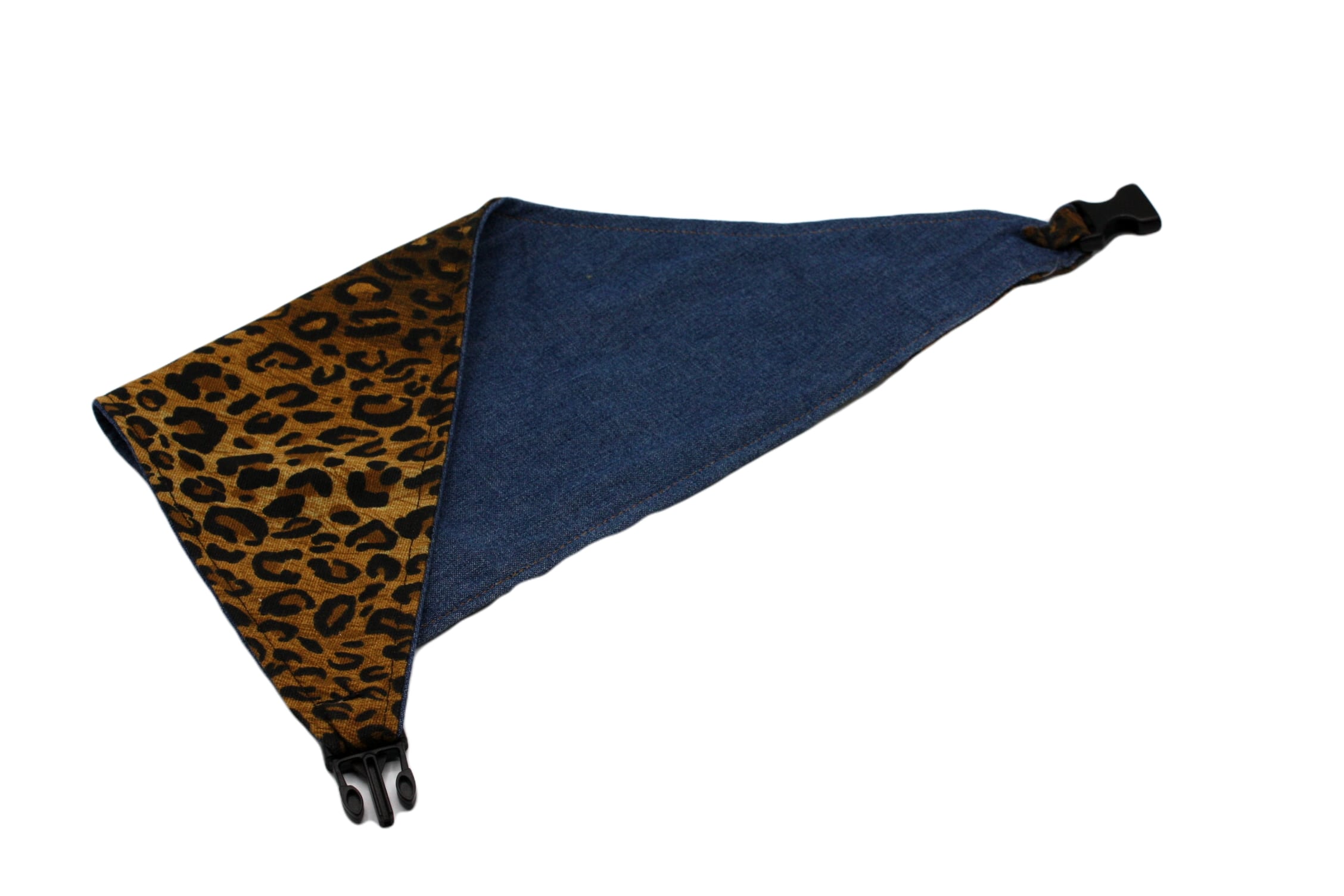 Leopard Print Reversible Dog Bandana