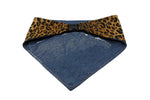 Load image into Gallery viewer, Leopard Print Reversible Dog Bandana
