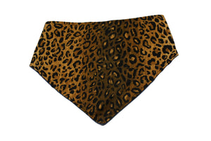 Leopard Print Reversible Dog Bandana