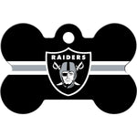 Load image into Gallery viewer, Las Vegas Raiders NFL Pet ID Tag - Large Bone
