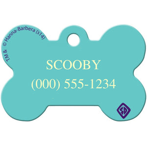Scooby Doo Pet ID Tag - Large Bone